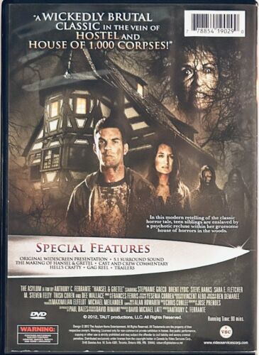 *Hansel & Gretel (DVD, 2013) The Asylum Horror/Action OOP *WM1