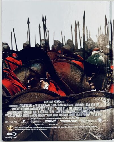 300 - The Complete Experience (Blu-ray, 2006) DigiBook Gerard Butler Action/War