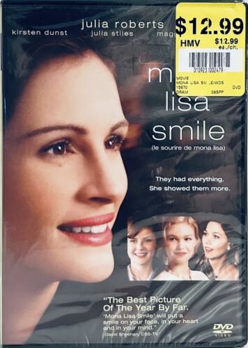 Mona Lisa Smile (DVD 2003) Romance/Comedy HMV Julia Roberts Brand New*GR1 Default Title