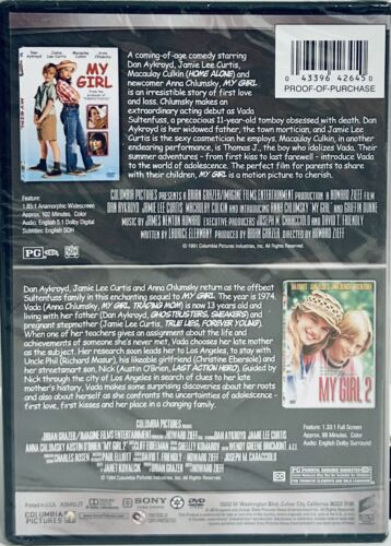 My Girl / My Girl 2 DVD Dan Aykroyd Jamie Lee Curtis Family/Romance 90s NEW*001