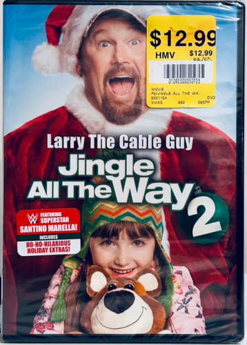 Jingle All the Way 2 (DVD, 2014) Comedy/Family Christmas Fox WWE Brand NEW*001