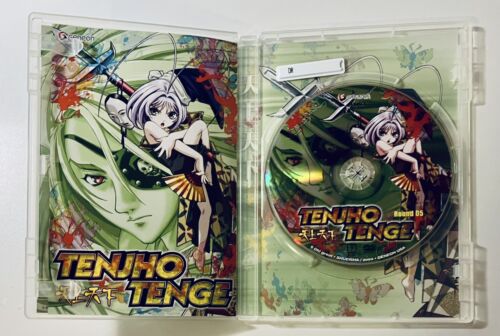 Tenjho Tenge - Round Five (DVD, 2006) w/ Insert Anime Fight 14 15 16 *GR3