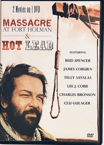 Massacre at Fort Holman and Hot Lead (DVD, 2006) Double Feature Westerns *NE1