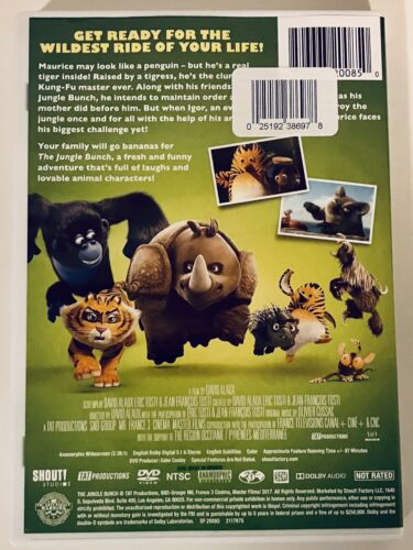 The Jungle Bunch (DVD, 2019) Philippe Bozo, Laurent Morteau Shout! Factory Kids