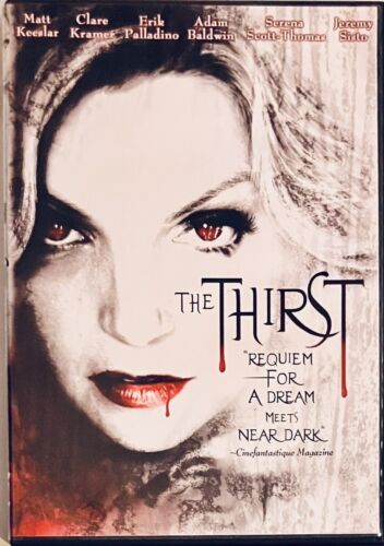 The Thirst (DVD, 2006) w/ Slipcover & Insert Vampire Horror Starz *GR1