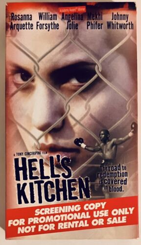 Hell's Kitchen (VHS 1998) Rosanna Arquette Angelina Jolie SCREENER Crime RARE Default Title