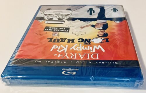 Diary of a Wimpy Kid: The Long Haul (Blu-ray/DVD 2017) 2-Discs w/ Slipcover NEW