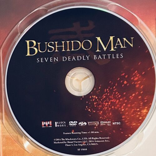 Bushido Man (DVD, 2013) w/ Slipcover Action/Thriller Shout Factory En/Jp *GR1