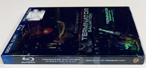 Terminator Salvation (Blu-ray Disc & DVD, 2009) 2-Disc Set w/ Slipcover NEW*GR1