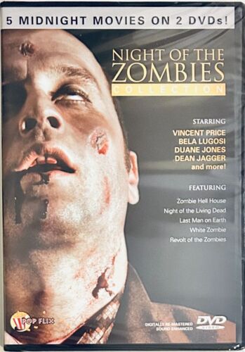 Night of the Zombies Collection (DVD, 2010) 2-Disc Set Horror Pop Flix Brand NEW