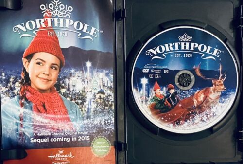 Northpole (DVD, 2014) w/ Insert Tiffany Thiessen Hallmark Christmas Holiday *GR1