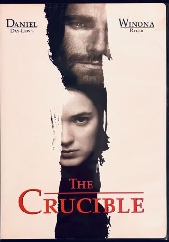 The Crucible (DVD 1996) w/ Insert, Winona Ryder Drama Salem En/Fr/Sp Fox OOP*WM1