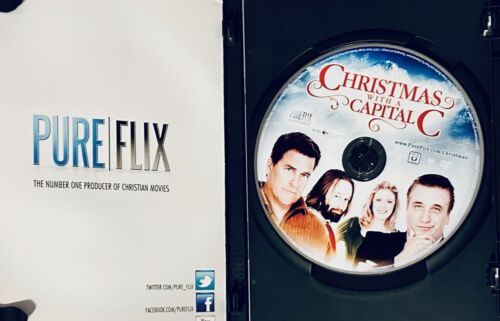 Christmas with a Capital C (DVD, 2011) w/ Insert Pure Flix Daniel Baldwin