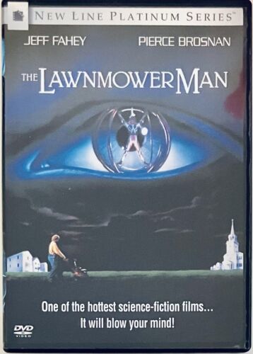 The Lawnmower Man (DVD, 1997) w/ Insert Sci-Fi Horror Newline OOP *GR2