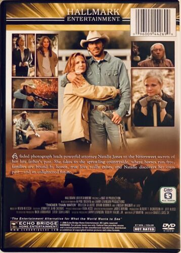 Thicker Than Water (DVD, 2006) Hallmark Echo Bridge Melissa Gilbert *GR1