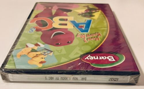 Barney - Now I Know My ABCs (DVD, 2004) Hit Entertainment Brand NEW *GR1