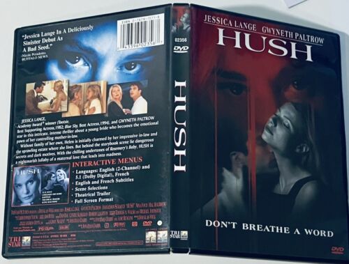 Hush (DVD 1998) w/ Insert Horror Thriller Gwyneth Paltrow Bilingual *GR3