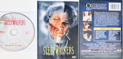 Sleepwalkers (DVD, 2001) w/ Insert Stephen King Horror 1992 Brian Krause*WM1