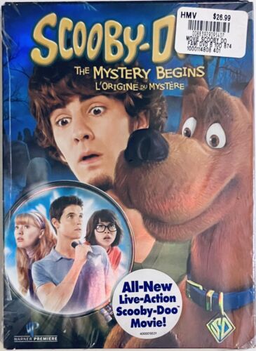 Scooby-Doo! The Mystery Begins (DVD 2009) w/ Slipcover Horror Comedy NEW