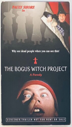 The Bogus Witch Project VHS The Ultimate Horror Spoof Screener / Promo RARE *RG3