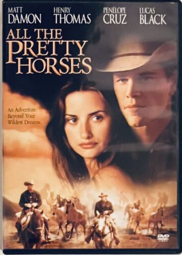 All the Pretty Horses (DVD, 2001) Matt Damon, Miramax Widescreen *DS1