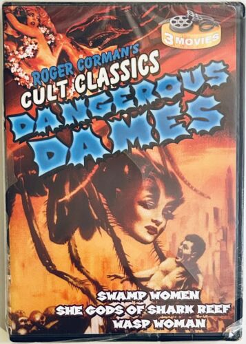 Roger Cormans Cult Classics - Dangerous Dames (DVD, 2006) Unopened w/ Damage