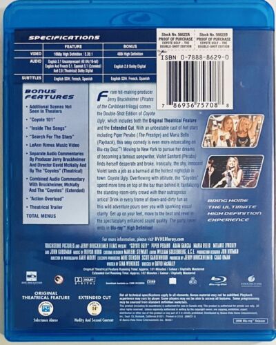 Coyote Ugly Double Shot Edition (Blu-Ray 2000) Theatrical & Extended En/Fr/Sp