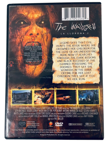 The Wailer II (La Llorona 2) DVD 2007 English / Spanish HORROR RARE OOP