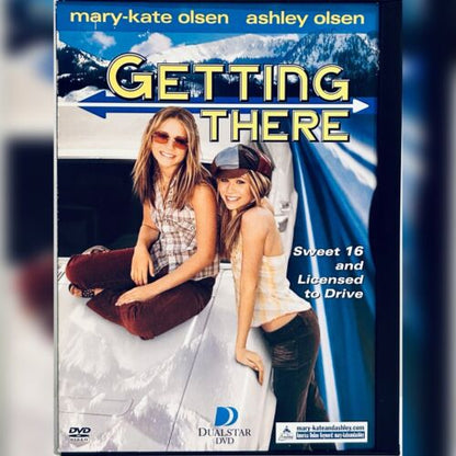 Getting There (DVD 2002) Family Snapcase DualStar Mary-Kate/Ashley Olsen OOP*001