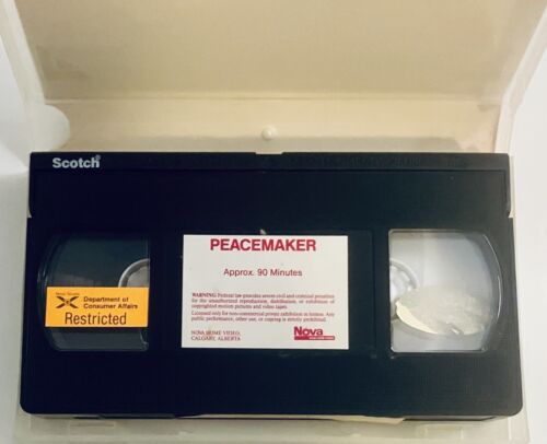 Peace Maker (VHS, 1990) Sci-Fi Thriller Robert Forster Fries Home Video RARE*GR1