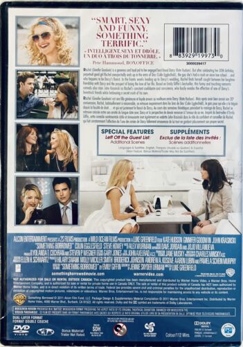 Something Borrowed (DVD, 2011) Kate Hudson Bilingual BRAND NEW *GR3