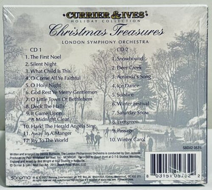 Christmas Treasures London Symphony Orchestra - Holiday Collection 2 CD Set NEW