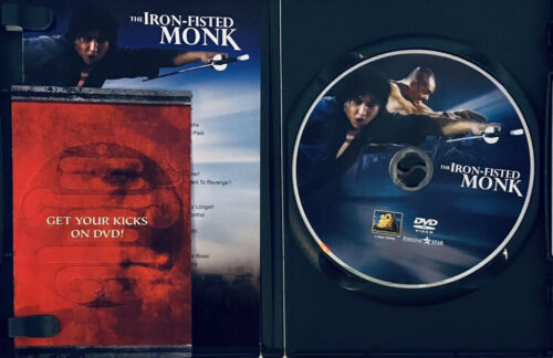 The Iron-Fisted Monk (DVD, 1977) w/ Inserts Sammo Hung Kung Fu Action OOP