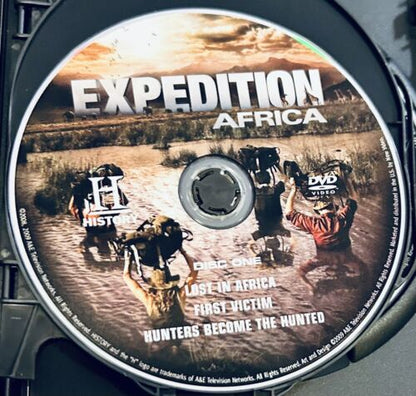 Expedition Africa (DVD, 2009) 3-Disc Set History Channel TV Mark Burnett *GR1