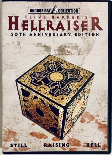 Hellraiser (DVD 2007) 20th Anniversary Edition w/ Slipcover Anchor Bay Horro*NE1