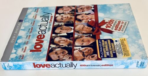 Love Actually (DVD 2013) Bilingual 10th Anniversary 2003 w/ Slipcover NEW *GR3