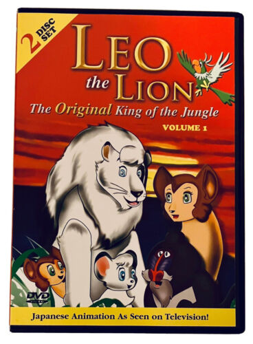 Leo the Lion, King of the Jungle - Volume 1 (DVD, 2003, 2-Disc Set) Region Free