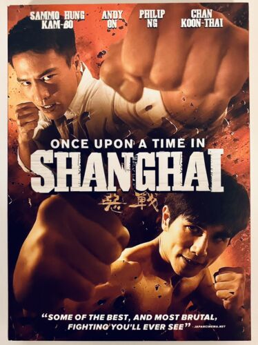 Once Upon A Time In Shanghai (2014) w/ Slipcover & Insert Well Go USA￼