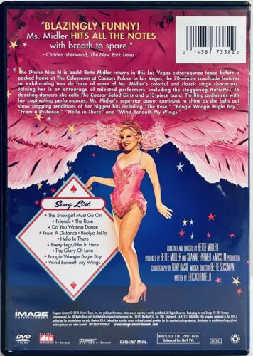 Bette Midler: The Showgirl Must Go On (DVD, 2010) Comedy/Musical Image Ent. OOP