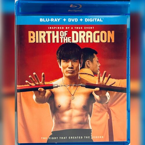 Birth of the Dragon (Blu-ray/DVD, 2016) w/ Insert Action/Biography 2-Discs *001