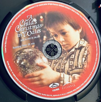 A Child's Christmas in Wales DVD 1986 Dylan Thomas Denholm Elliot En/Fr OOP *GR1