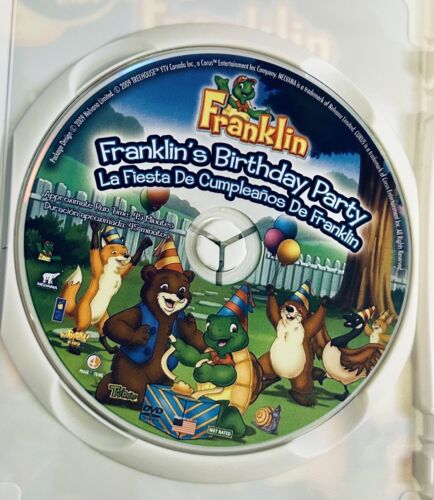 Franklin's Birthday Party (DVD, 2009) Treehouse Animation En/Fr/Sp OOP *GR1