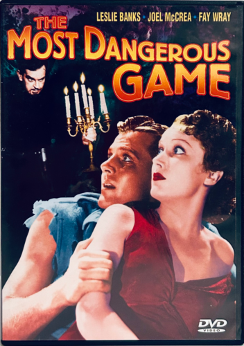 Most Dangerous Game (DVD, 1932) w/ Booklet Joel McCrea Horror/Adventure Alpha