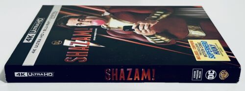 Shazam! (4K-UHD/Blu-ray 2019) w/ Slipcover Action/Comedy DC 2-Disc Set *001