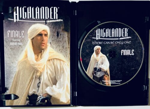 Highlander: The Series, Ep. 65 & 66 - Finale (DVD 2004) w/ Insert Anchor Bay*RG3