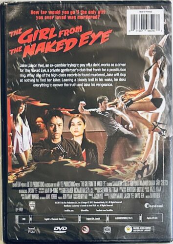 The Girl From the Naked Eye (DVD, 2012) Action Thriller Brand NEW *GR1