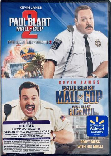 Paul Blart: Mall Cop/Paul Blart: Mall Cop 2 (DVD) Double Feature Comedy NEW*GR1