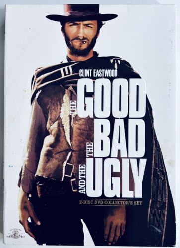 The Good, The Bad and The Ugly (DVD 2009) + Slipcover 2-Disca Clint Eastwood*FV1