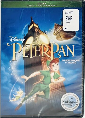 Peter Pan (DVD, 1953) Adventure/Animation Walt Disney En/Fr/Sp Brand NEW*GR1