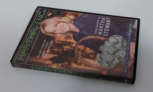 Martha, Inc. (DVD, 2004, Region 1) Cybill Shepherd LionsGate Drama Biography OOP